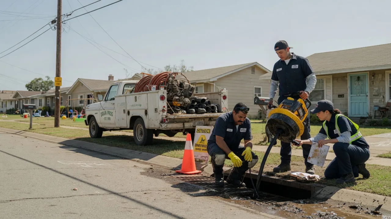 Drain Cleaning in Bivins, TX near me